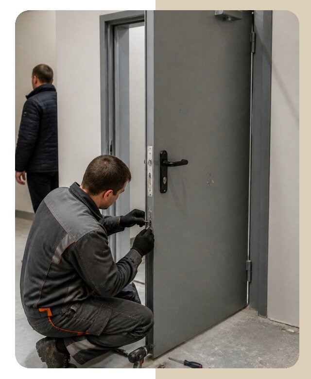 Ремонт противопожарной двери в Стерлитамаке по цене 6694 р. | ДвериЛегко-Стм